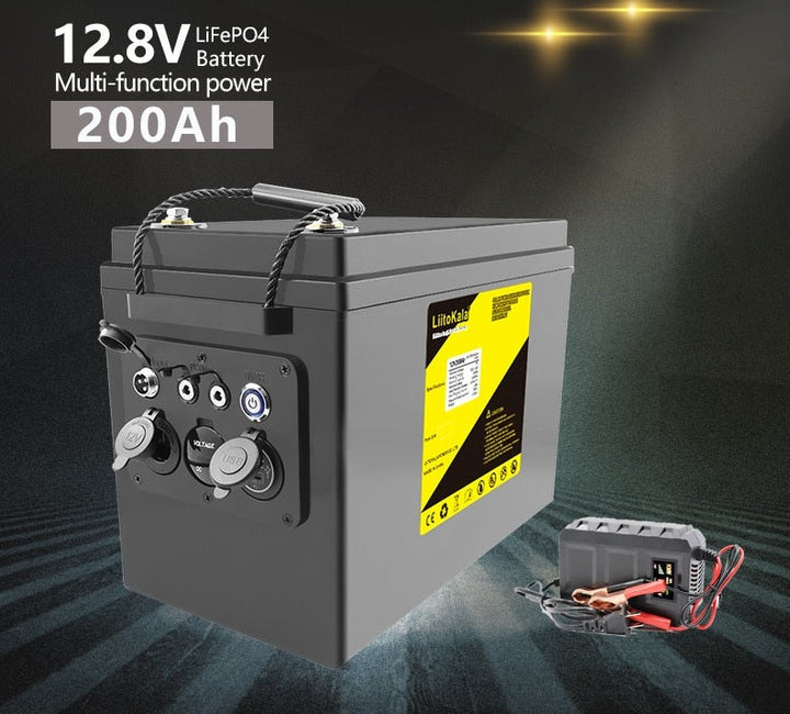 12V 200AH lifepo4 battery 4s 12.8V 200Ah 1200w