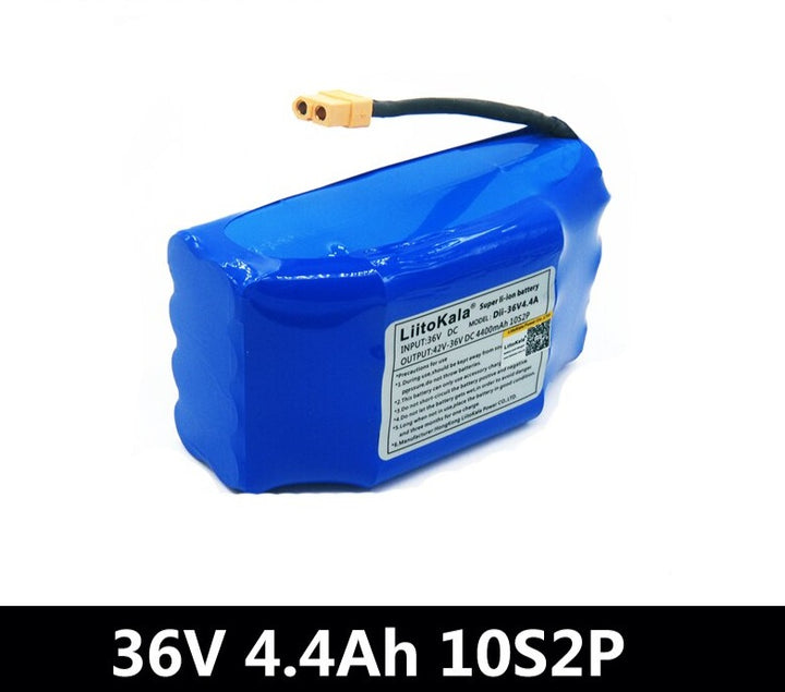 Battery 36V 4.4Ah 5.2Ah high drain 2 E_scooter Fits 6.5&quot
