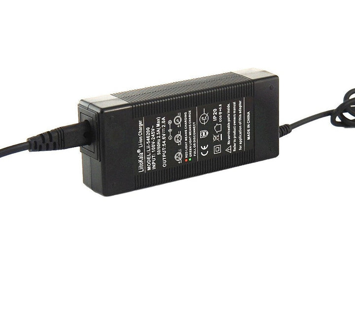 48V 2A 13S 18650 battery pack charger 54.6v 2a