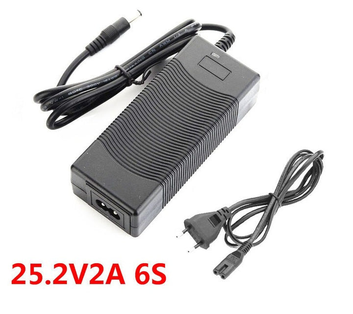 25.2V 2A battery charger Electric 24V 2A 18650
