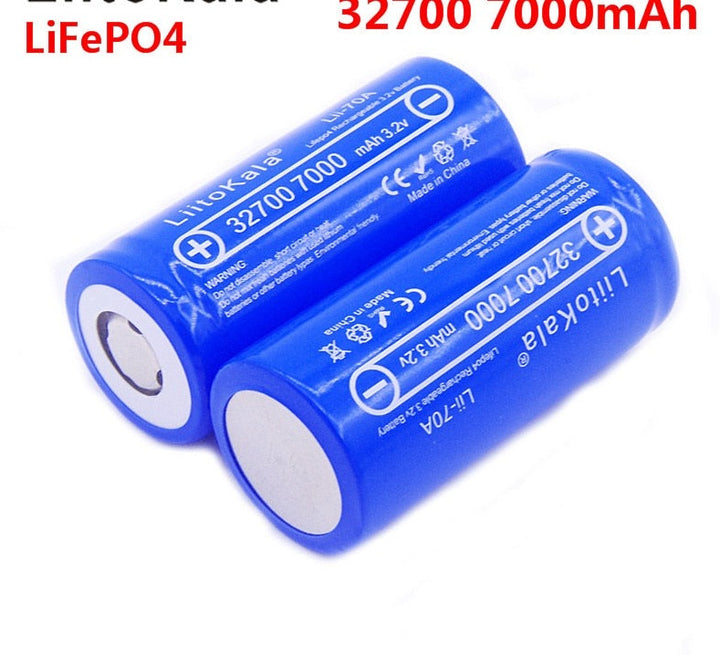 2PCS Lii-70A 3.2V 32700 6500mAh 7000mah 35A 55A High power battery